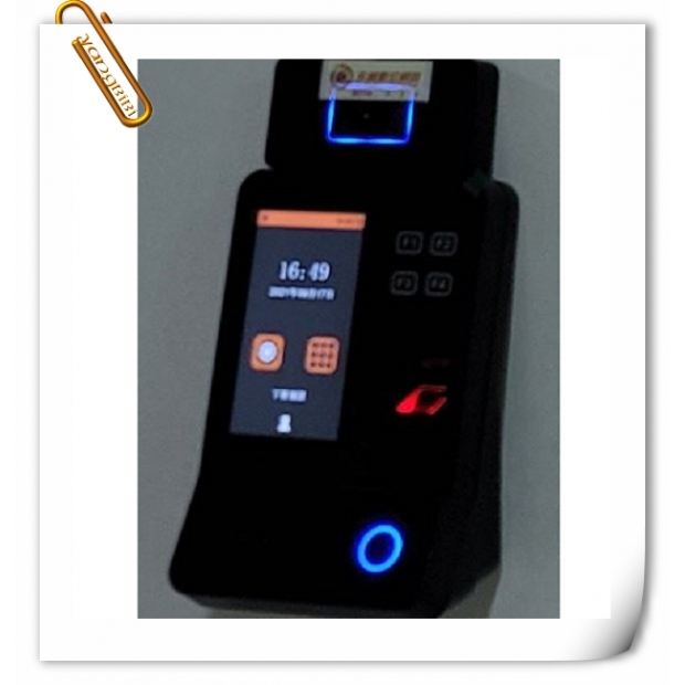 YW-FC600測溫臉型指紋卡機