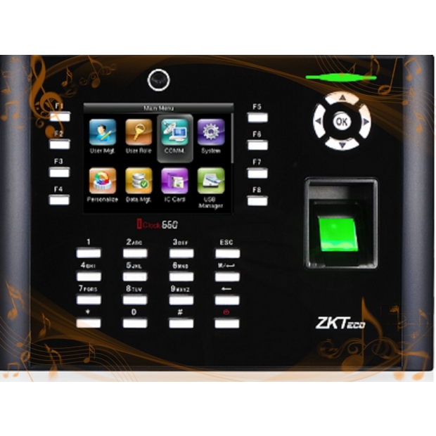 YW-ICLOCK660拍照指紋卡機